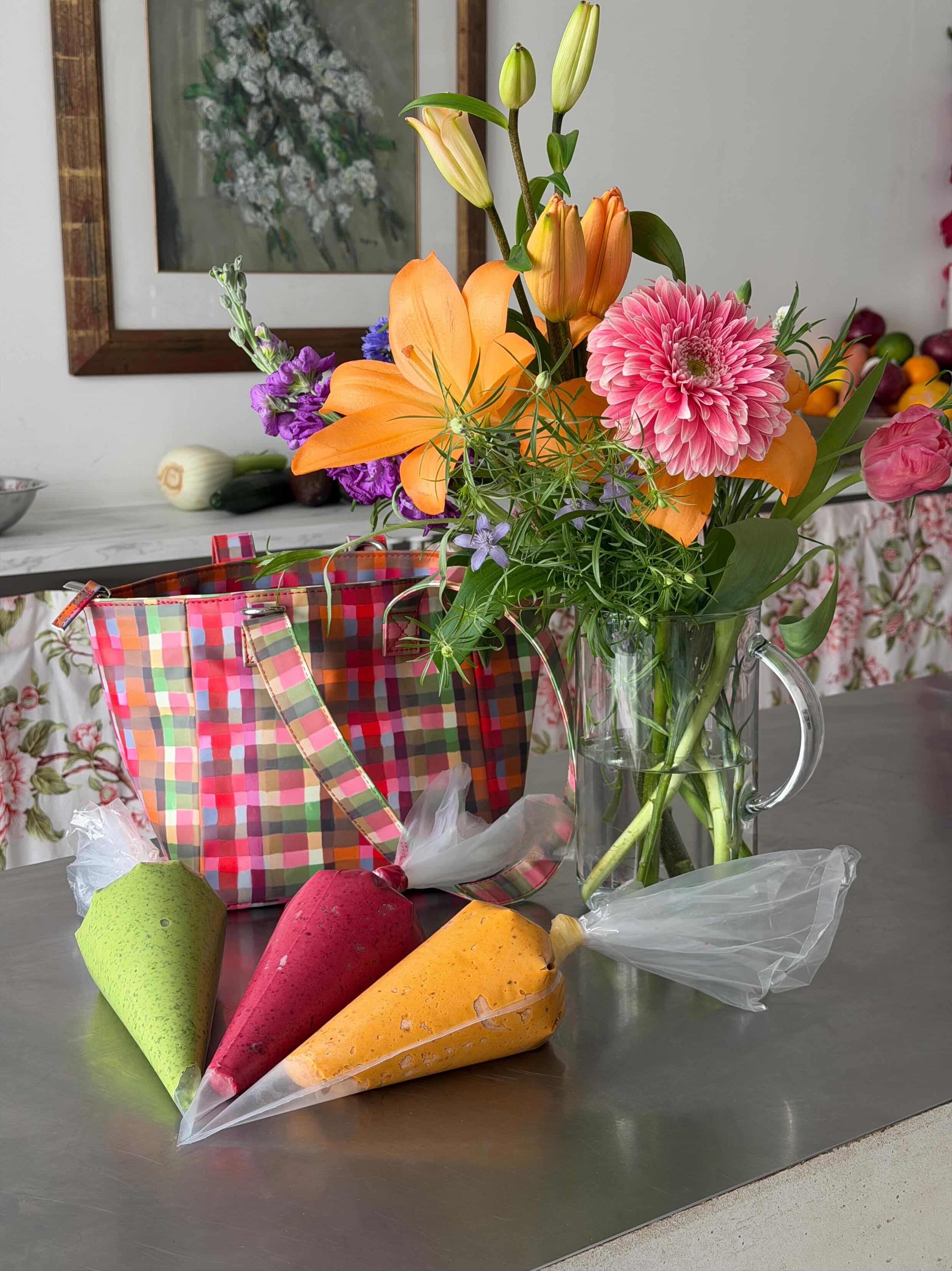 LUNCH - KARREAUX MULTICOLOR