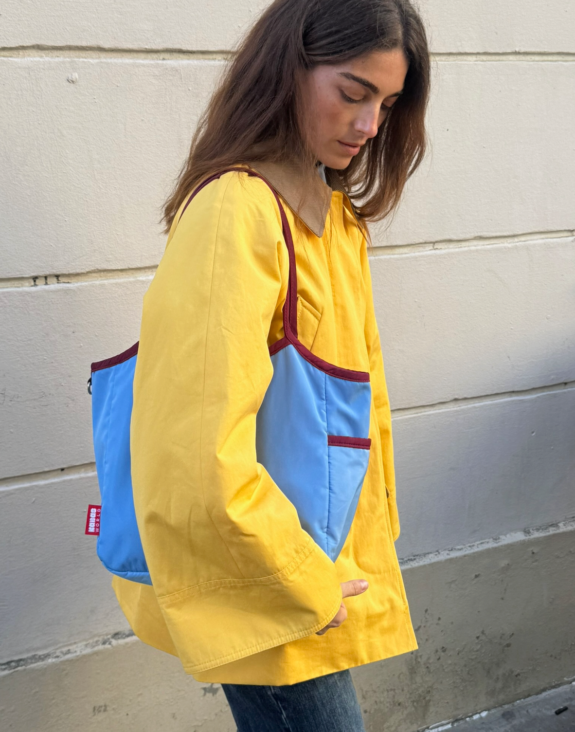 KIKI - BLEU/BORDEAUX
