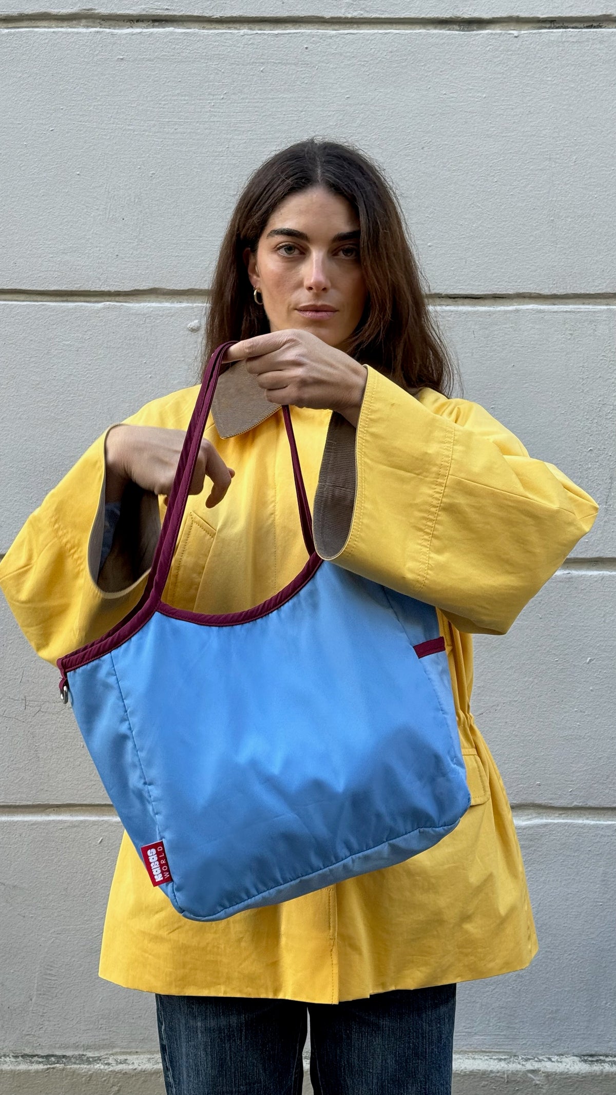 KIKI - BLEU/BORDEAUX